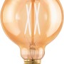 Eglo E27 LED-Leuchtmittel in Globeform, 4 W, extra warmes Licht, 14 x 9,5 cm (H x Ø).