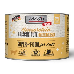 Mac's Katzen-Nassfutter Mono Sensitive Pute mit Karotte 200 g