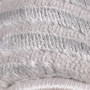 Detailansicht: Ayyildiz Kurzflorteppich Sahara 1113, silberfarben, mit weichem Flor.