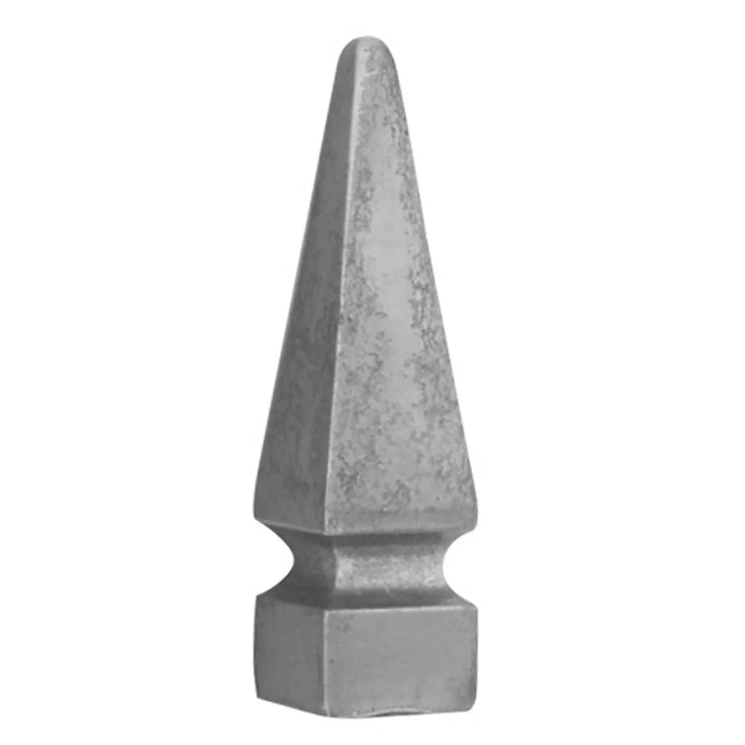 FeNau Zaunspitze Höhe 153 mm Material 30x30 mm Stahl S235JR Roh