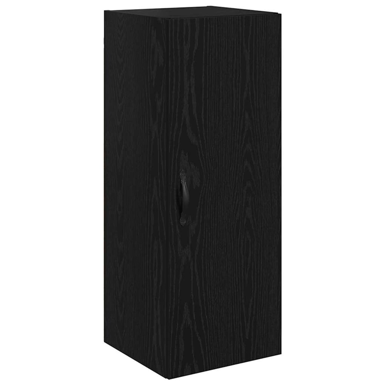 vidaXL Wandschrank Schwarz Eichen-Optik 34,5 x 34 x 90 cm 882749 günstig online kaufen