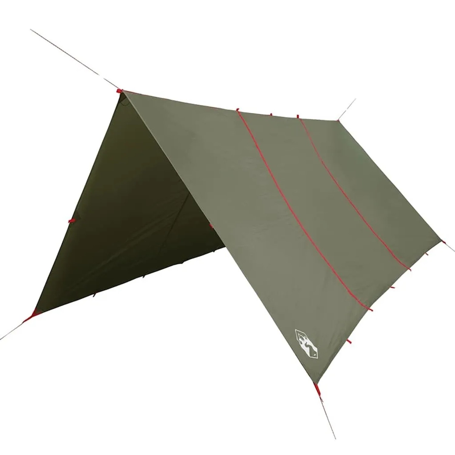 vidaXL Tarp Olivgrün 451x420 cm Wasserdicht 4009603