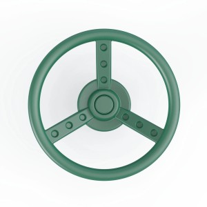 Dunkelgrünes OutdoorToys Lenkrad Zubehör für Spieltürme & Spielanlagen.
