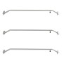 3er Set: Verstellbare TRUTZHOLM Alu Planenbügel für Autoanhänger (1065-1480mm).
