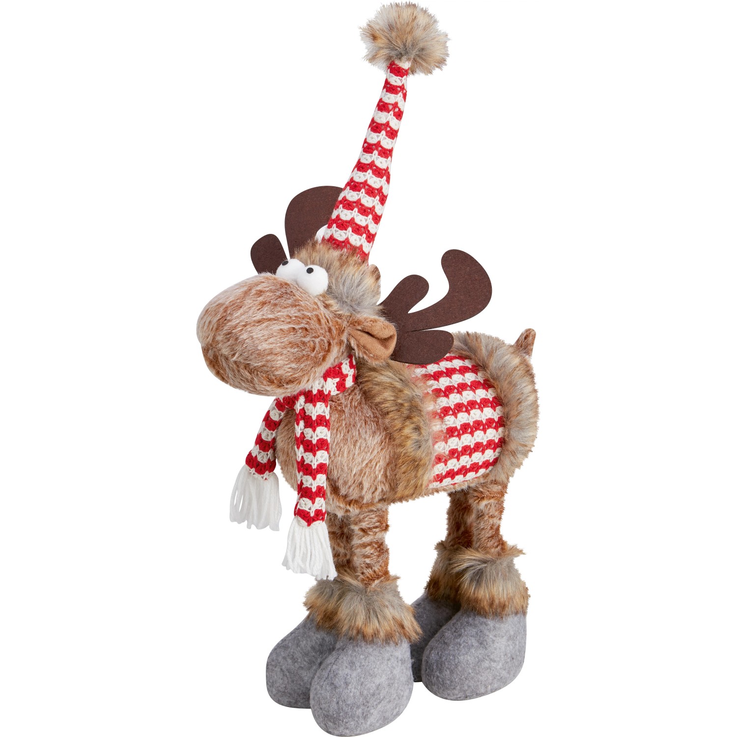 Rentier Stehend Stoff Pop-up 63 cm