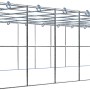 Gabiona Anbaukorb Typ 3, 20x100x50 cm, Maschenweite 10x10 cm, aus verzinktem Drahtgitter.