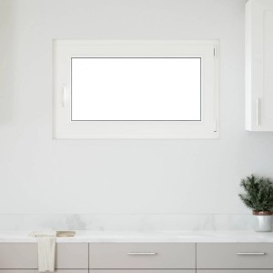 vidaXL Kellerfenster RISOR Anthrazit 100 x 70 cm PVC und Glas 42047335