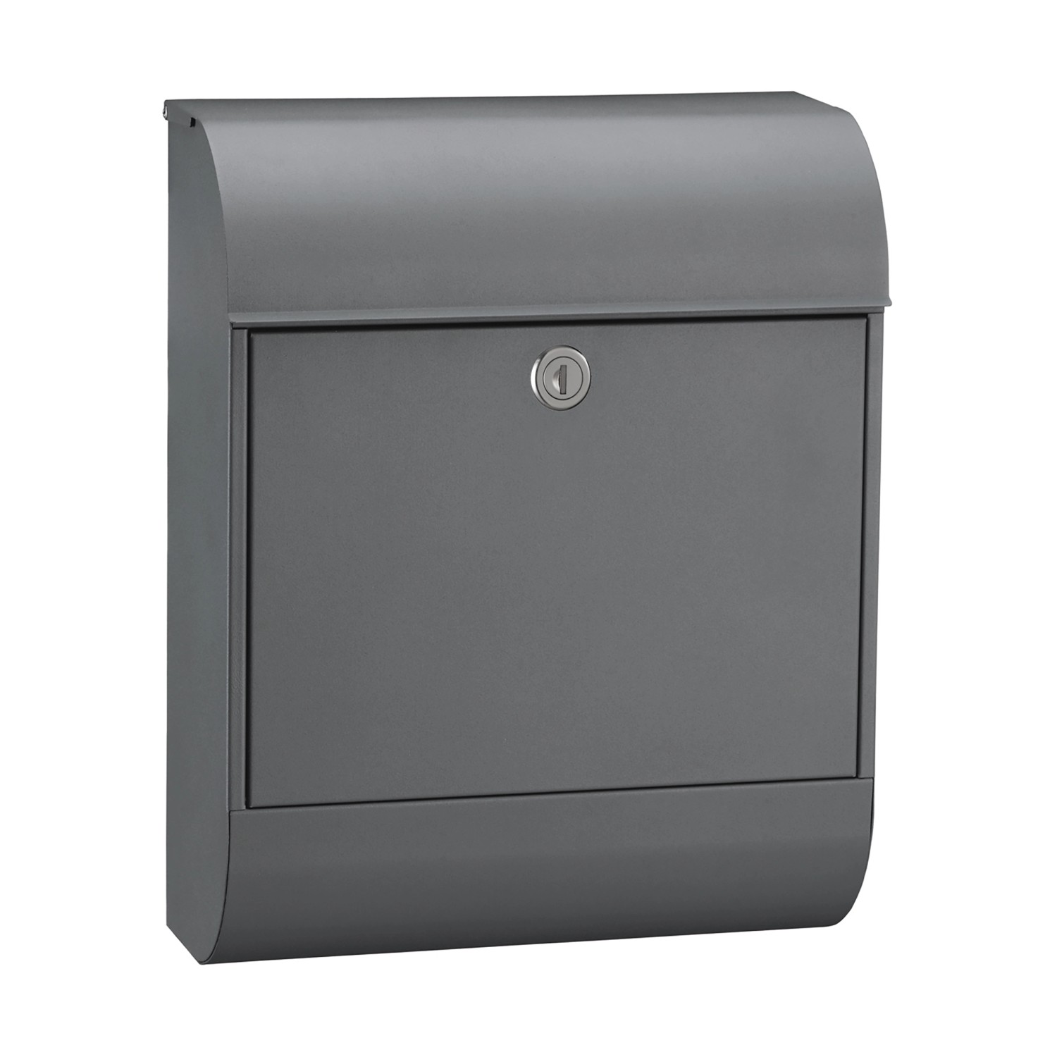 MEFA Briefkasten Pearl 872 Grau 45,3 cm x 35,7 cm x 17,3 cm günstig online kaufen