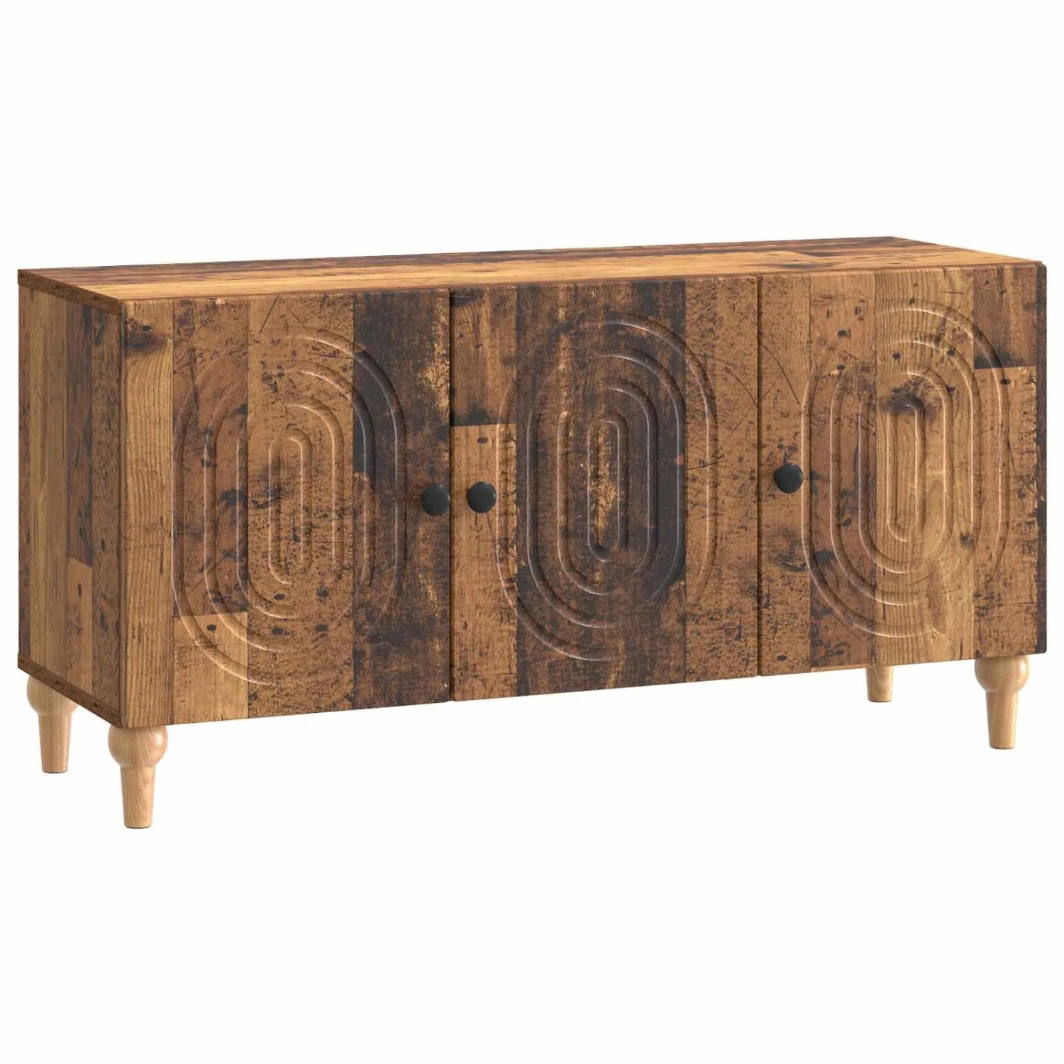 vidaXL TV-Schränk Altholz 99 x 34,5 x 50 cm Holzwerkstoff 894263