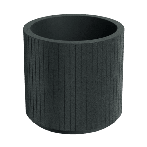 Prosperplast Blumentopf Coro Ø 48 cm x 45 cm Charcoal