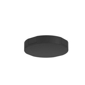 EGLO HV-Einspeisung EASYT, Zubehör für Schienensysteme, schwarz, Ø 120mm.