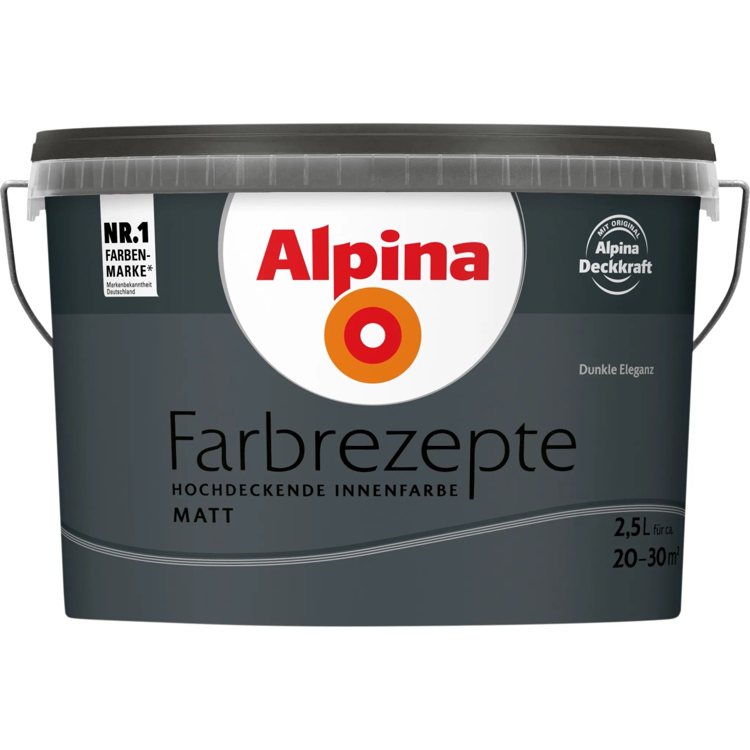 Alpina Farbrezepte Dunkle Eleganz matt 2,5 Liter
