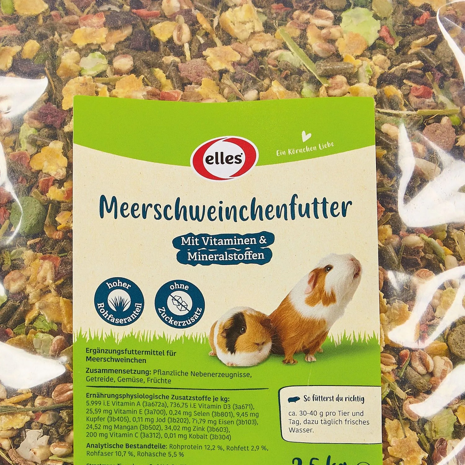 Elles Meerschweinchenfutter 2,5 kg