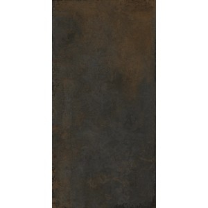 Terrassenplatte Feinsteinzeug Rust Anthrazit, 60x120 cm, matte Oberfläche.