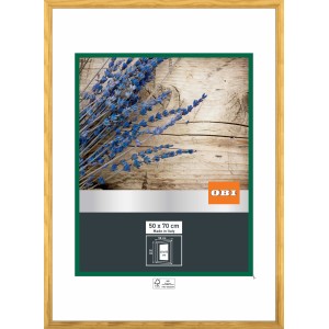 OBI Holz-Wechselrahmen Natur, 50x70 cm, FSC®-zertifiziert. Bilderrahmen für Fotos und Drucke.