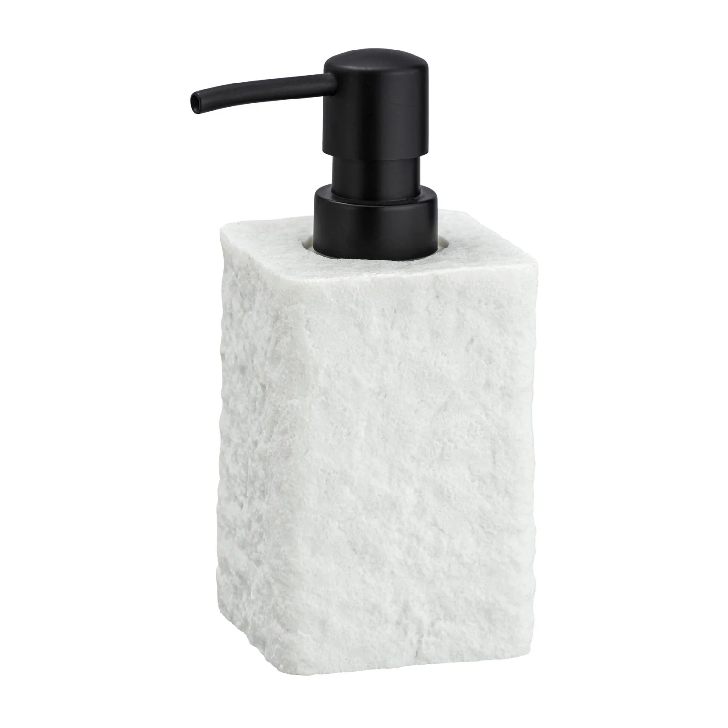 Wenko Seifenspender Villata 0,3 l Polyresin 7 x 15 x 7 cm Weiß