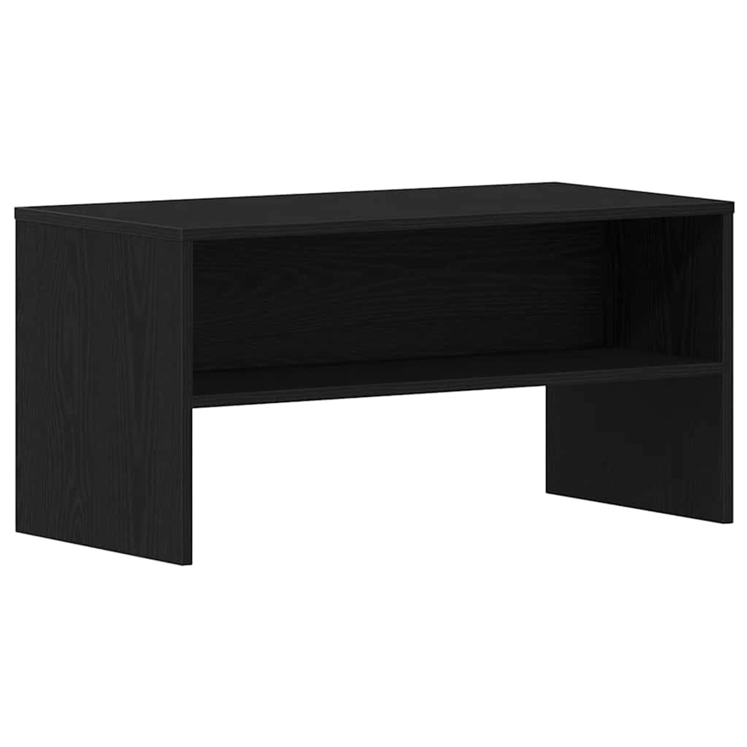 vidaXL TV-Schrank Schwarz Eiche-Optik 80x40x40 cm Holzwerkstoff 862393 günstig online kaufen