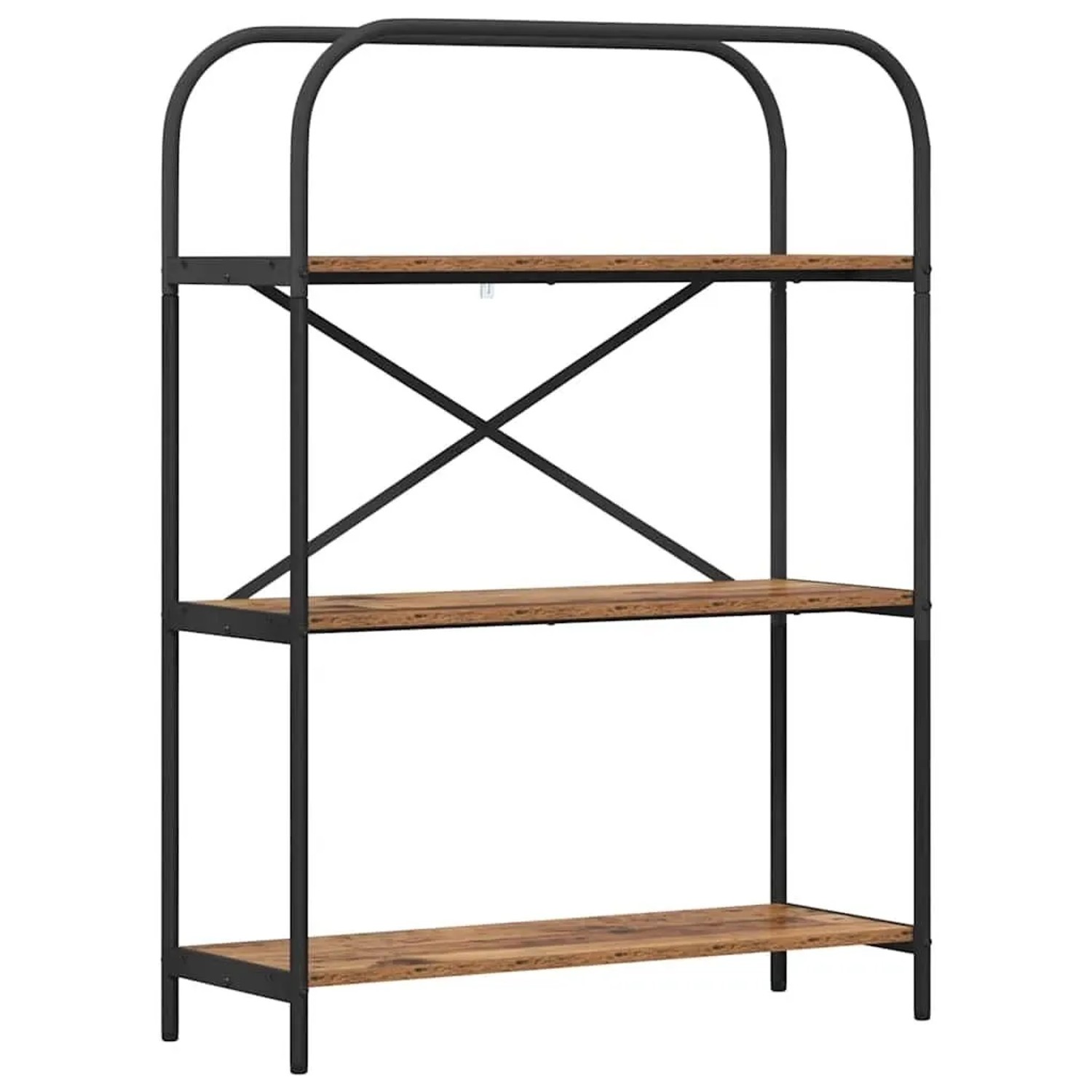 vidaXL Bücherregal Altholz 80 x 30 x 109 cm Holzwerkstoff 879849 günstig online kaufen