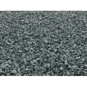 Grauer Kalkstein Bruchstein (50-100mm) als Zierkies für Garten & Landschaft.