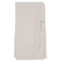 MCW Ersatz-Bezug für Sonnenschirm 3x4m in Creme-Grau, gefaltet. Witterungsfestes Schutzhüllen-Textil.