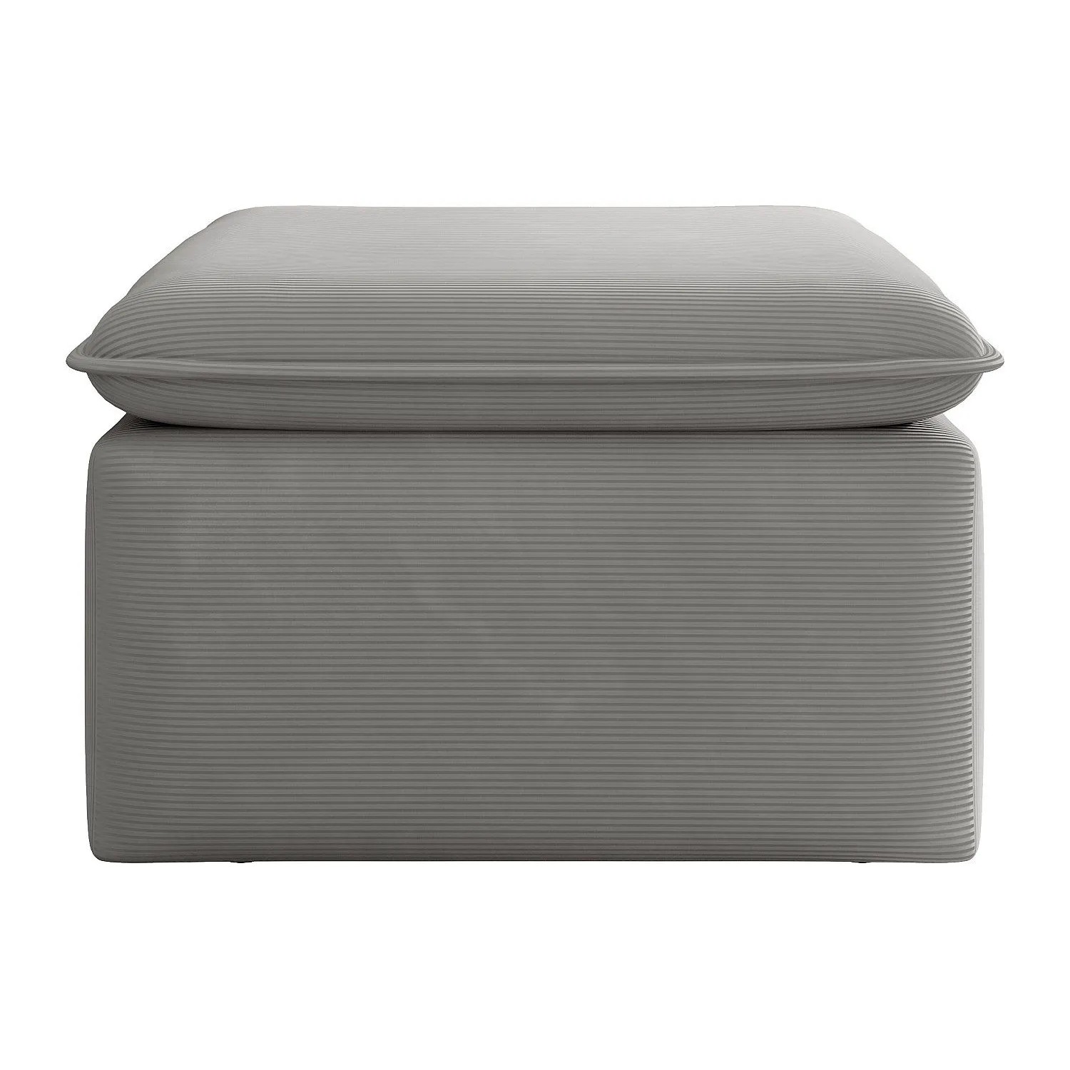Vente-unique Sitzhocker Teodora Hellgrau 70 cm