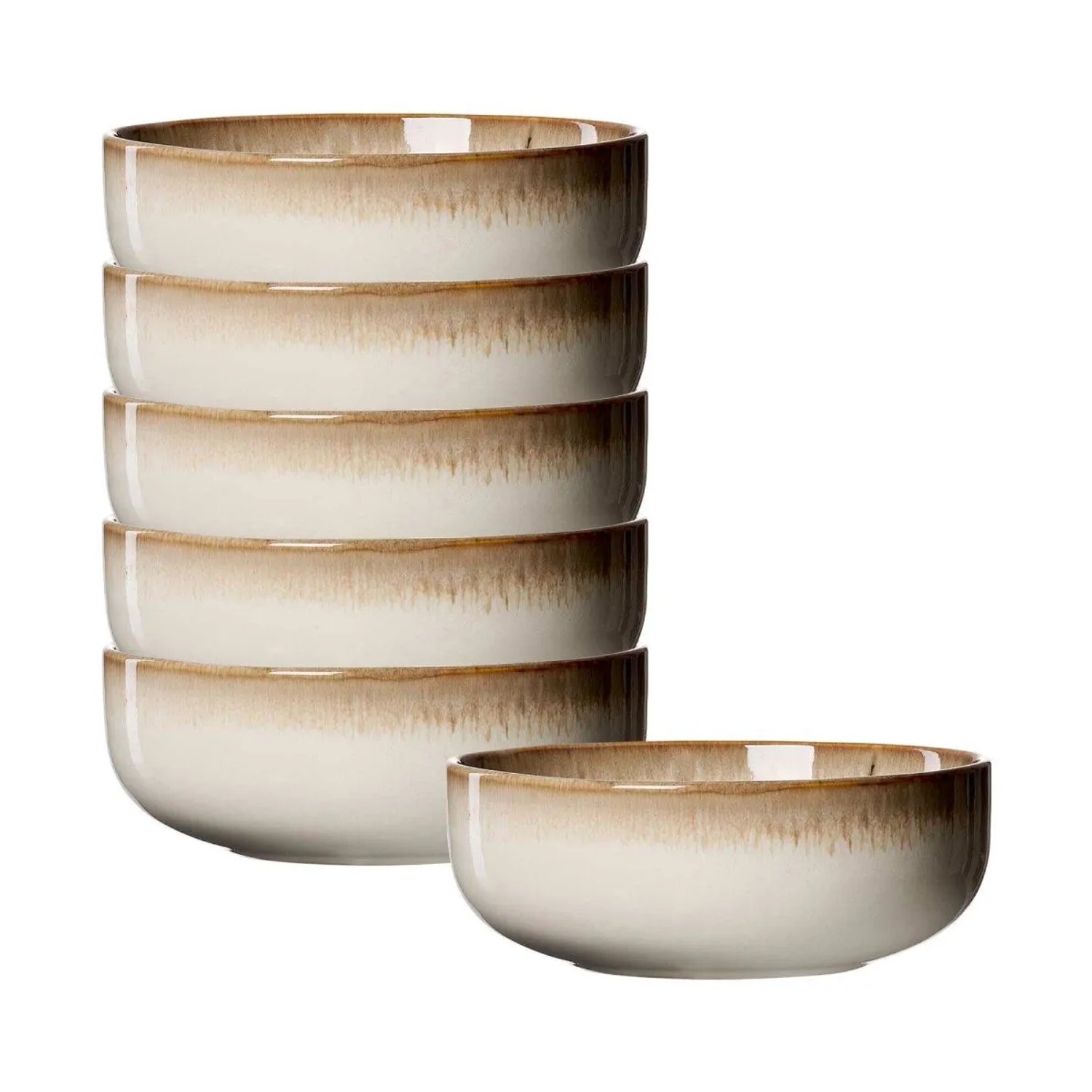 Ritzenhoff & Breker Malaga Müslischalen 15,5 cm 6er Set Creme