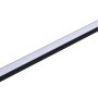 Paulmann Base Profil, 1 m, mit weißem Diffusor, eloxiert, für LED-Streifen.