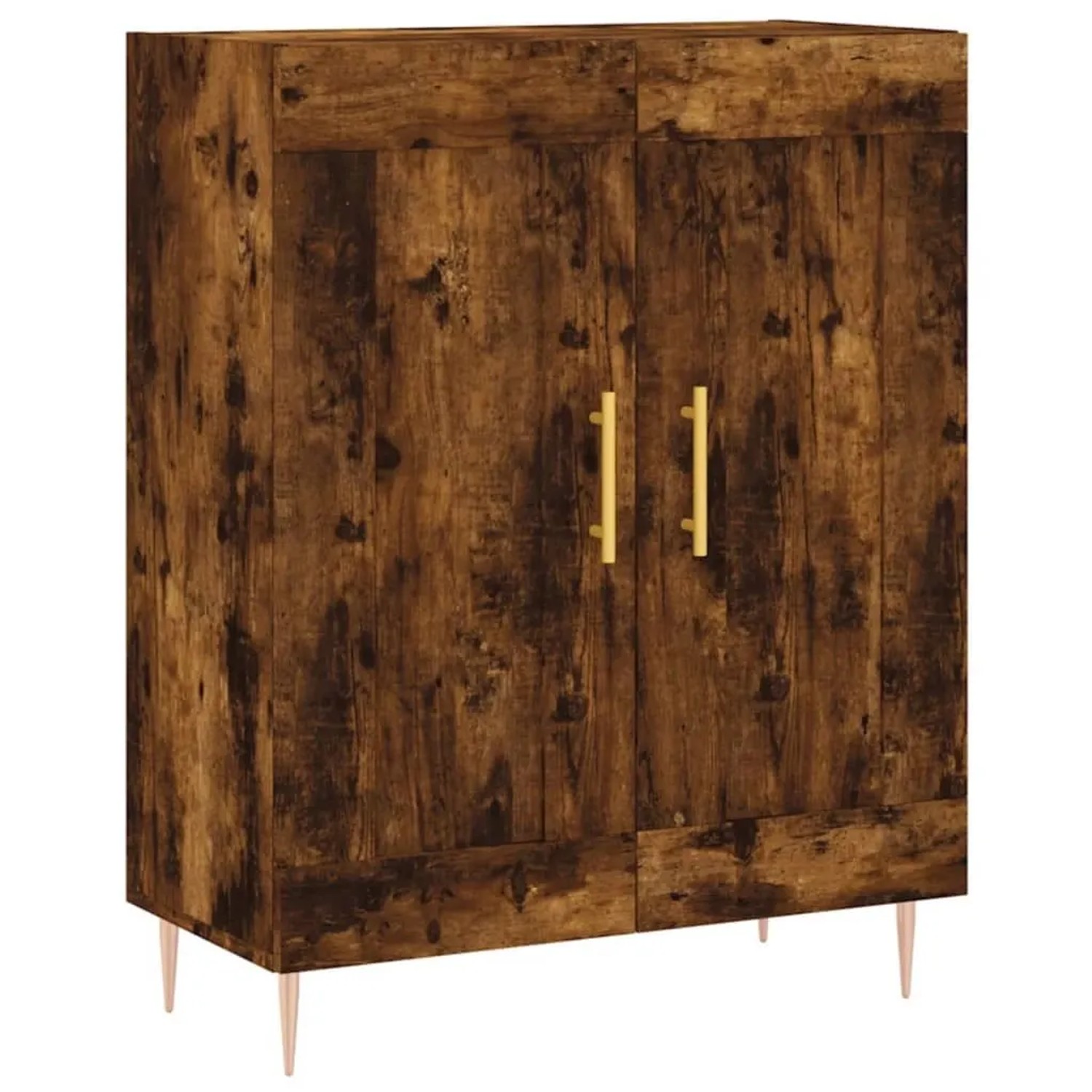 vidaXL Sideboard Räuchereiche 69,5x34x90 cm Holzwerkstoff 830185