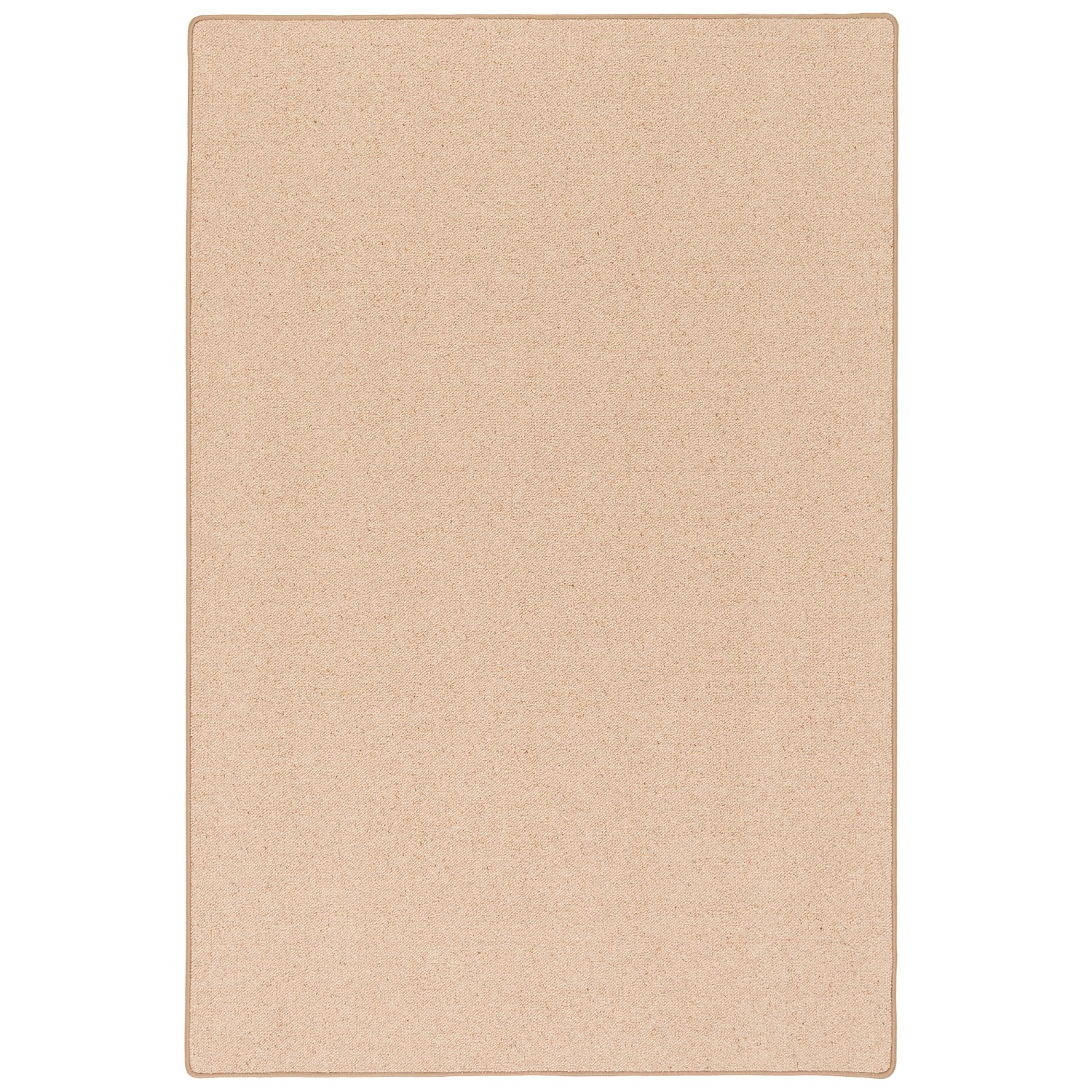 Snapstyle Natur Teppich Wolle Berber Karamell, 200x300cm. Kurzflorteppich aus Wolle in Karamell.