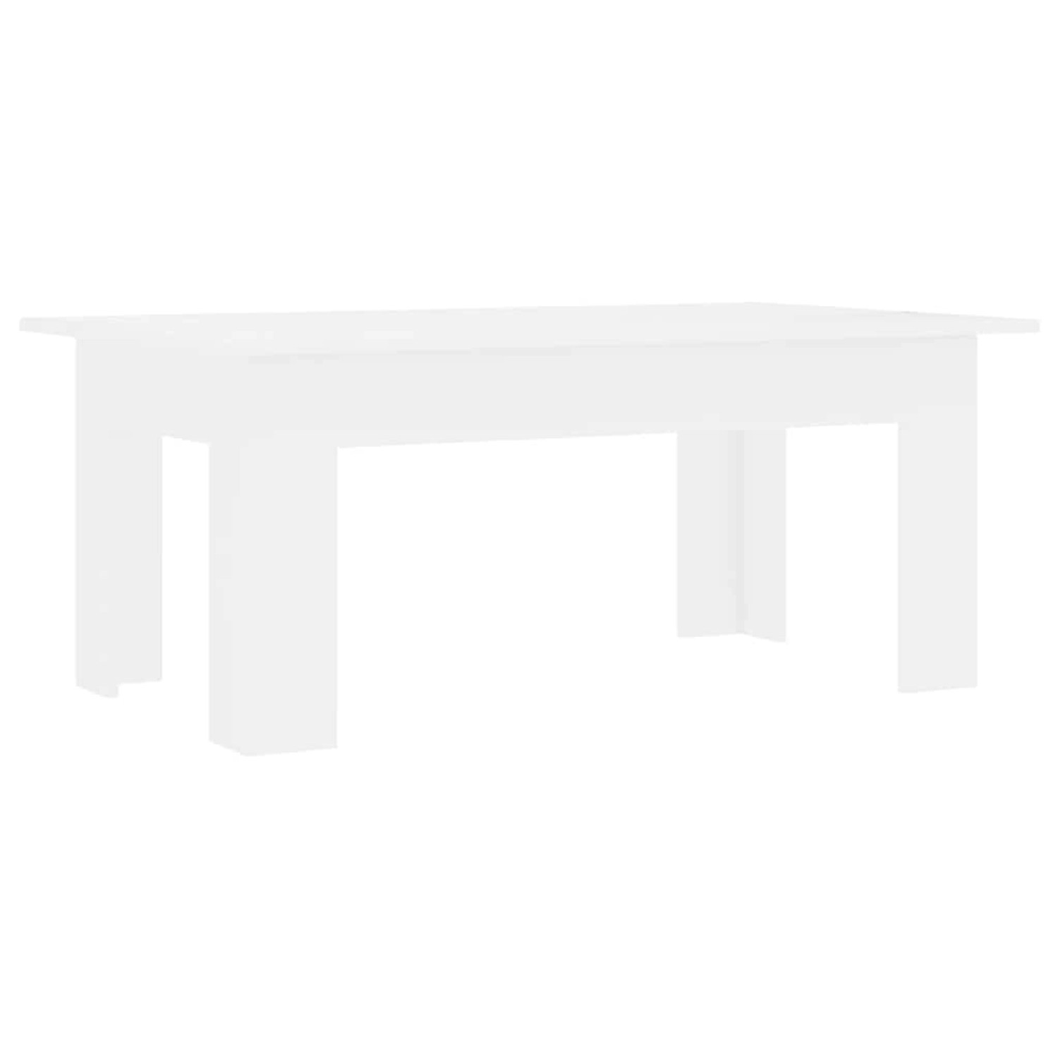 vidaXL Couchtisch Weiß 100x60x42 cm Holzwerkstoff 801179 günstig online kaufen