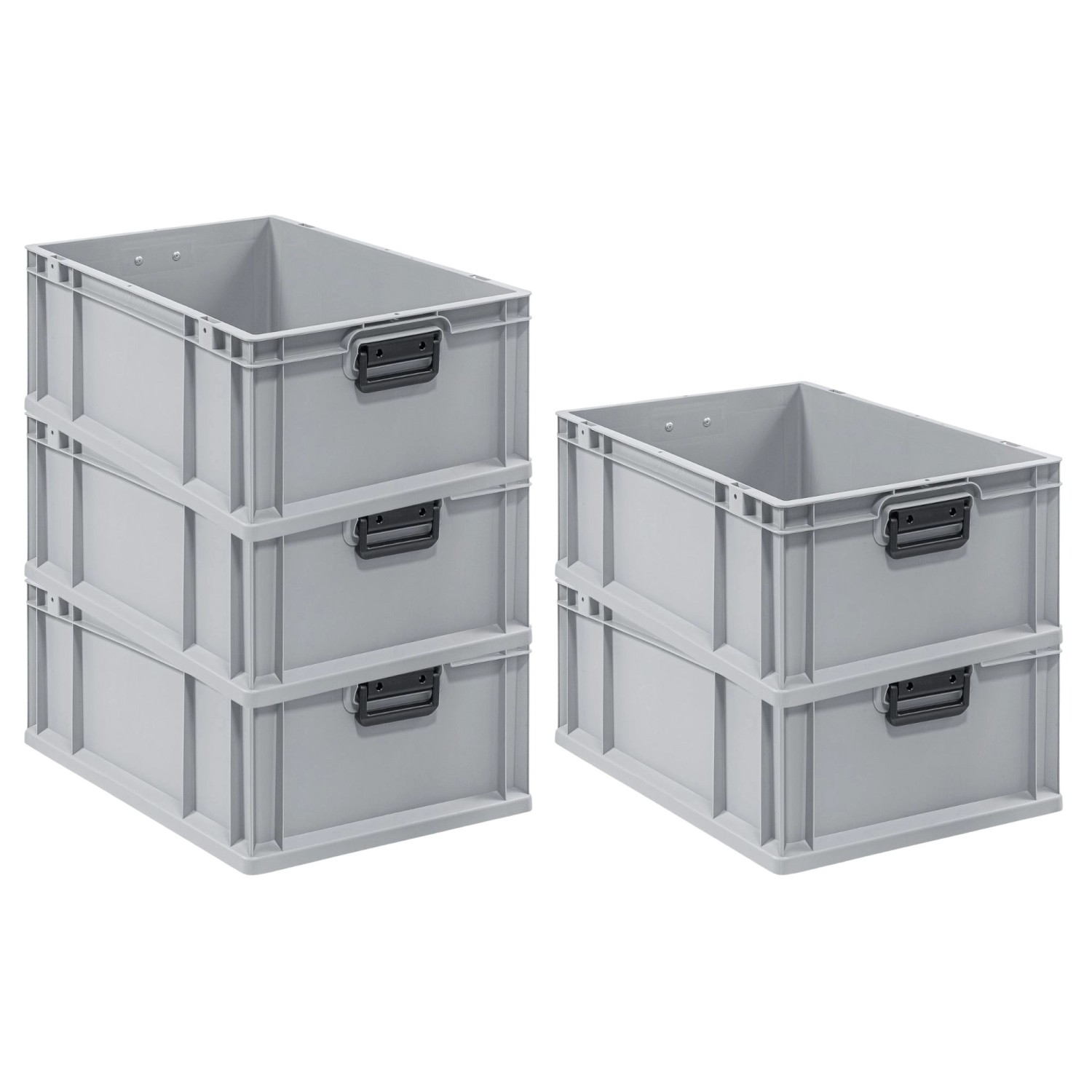 PROREGAL Spar Set 5x Eurobox Nextgen Portable Duo HxBxT 22 x 40 x 60 cm 44 günstig online kaufen