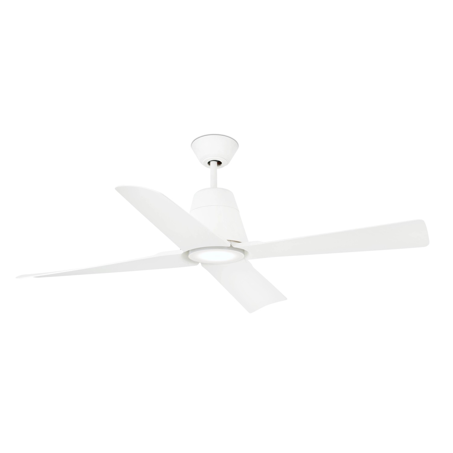 Thumbnail - FARO Outdoor Energiespar Deckenventilator mit LED Beleuchtung und Fernbedienung Typhoon Weiß 130 cm IP44
