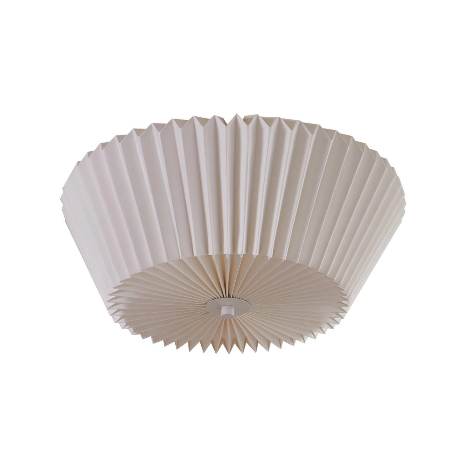 Lindby Deckenlampe Magali 10020285 in Weiß aus Papier 1-flammig E27 Wohnzimmerleuchte