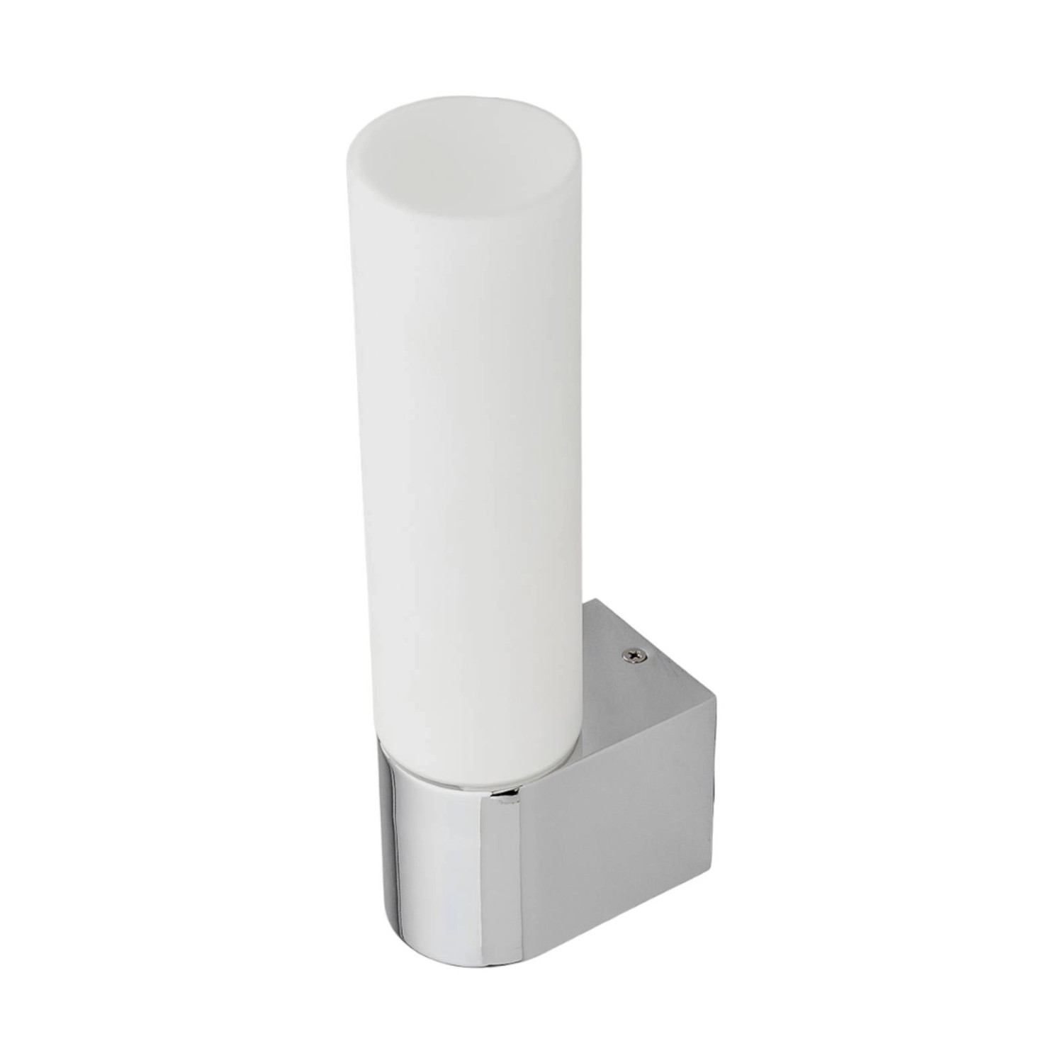 Lindby Wandleuchte Wandlampe Bad Melike 9641002 Spritzwassergeschützt Modern in Chrom aus Metall 1-flammig E14 Badezimme...