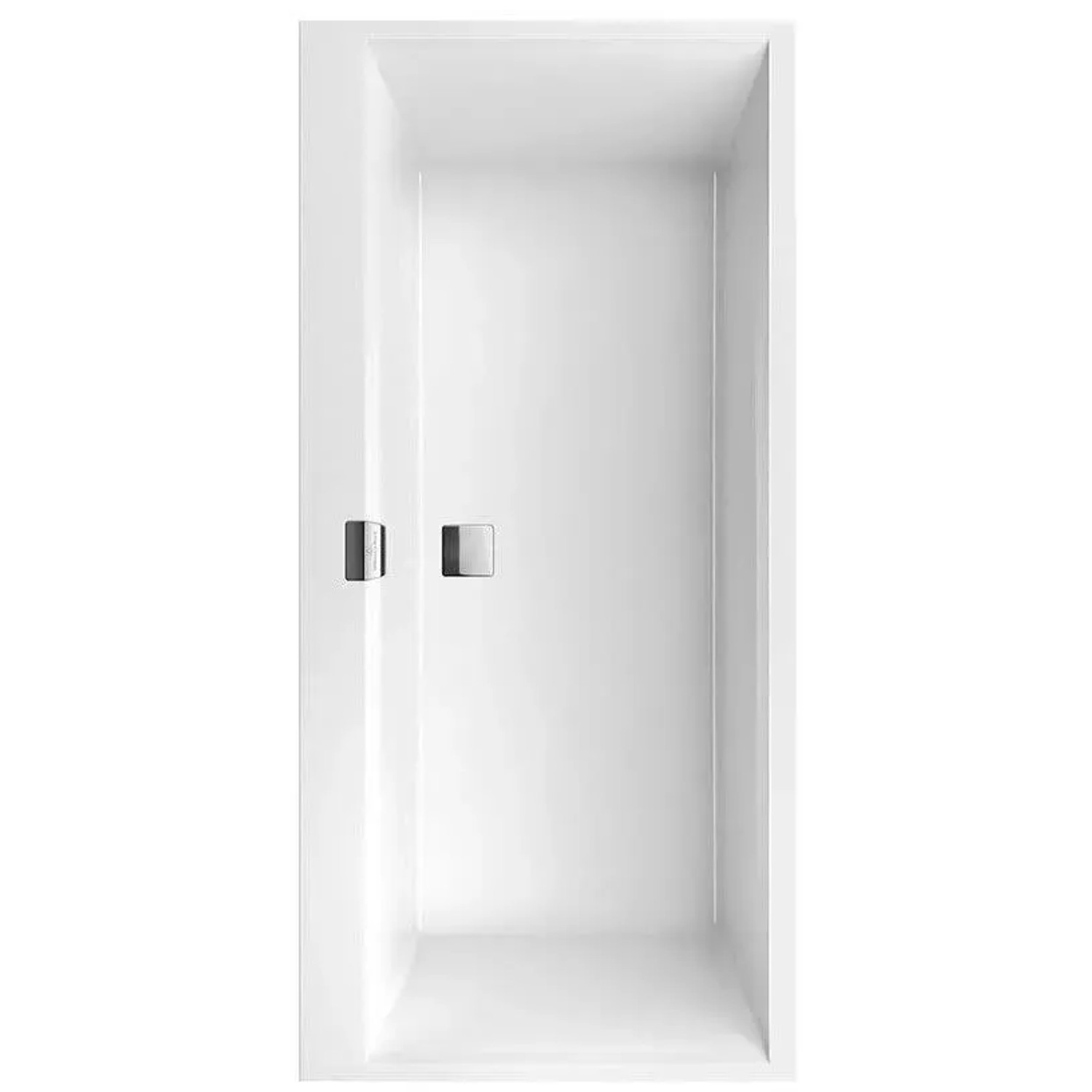 Villeroy & Boch Badewanne 160 x 75 cm Squaro Edge 12 Duo Weiß