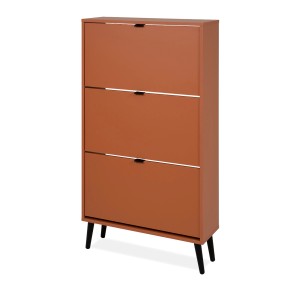 Furn.Design Schuhschrank in Terracotta 70 x 125 cm Aldan