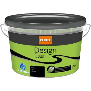 Eimer OBI Design Color, matte, grüne Wandfarbe „Apple“, 2,5 l.