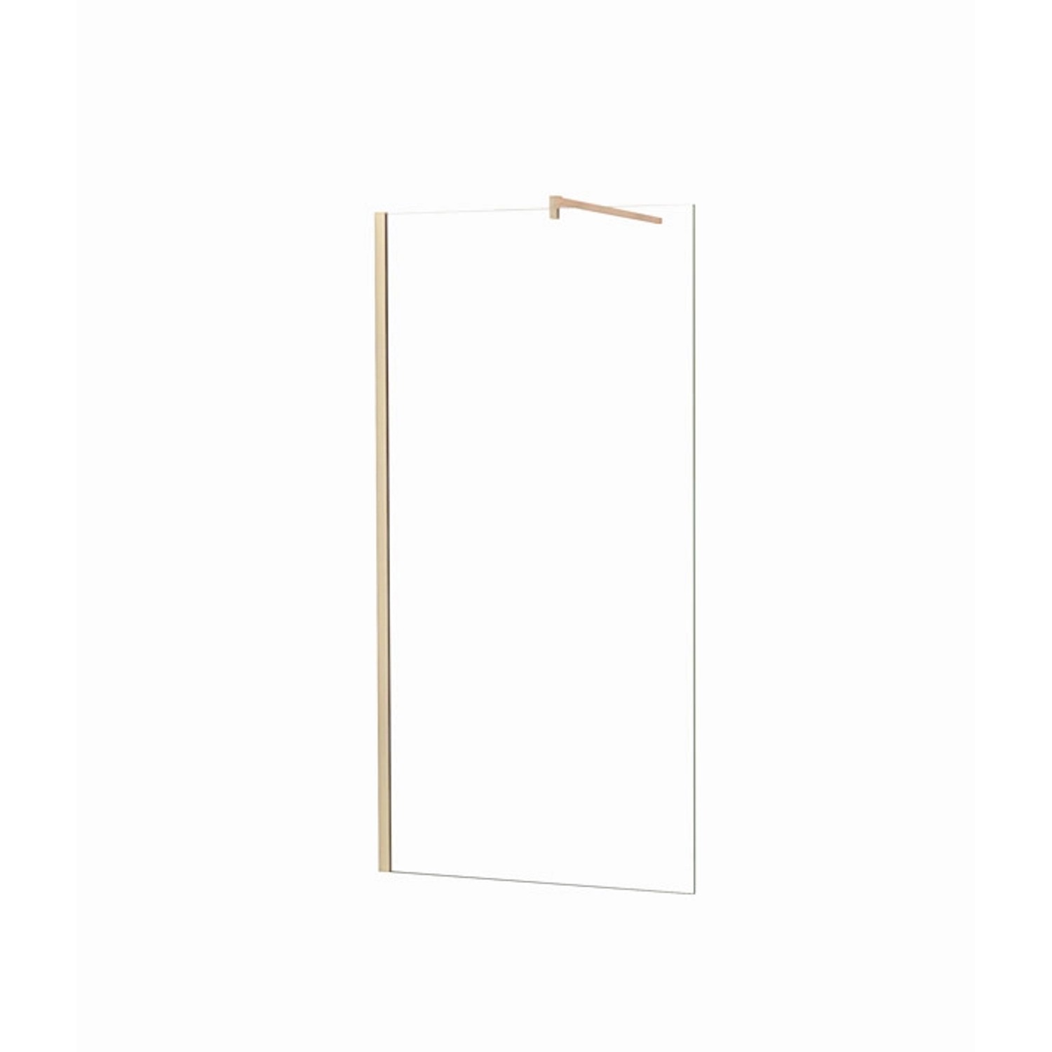 Duschparadies Walk in Duschabtrennung 130 x 200cm Duschwand 8mm NANO Glas m günstig online kaufen