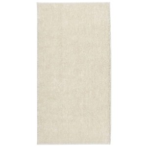 vidaXL Teppich ISTAN Hochflor Glänzend Creme 100x200 cm 375663