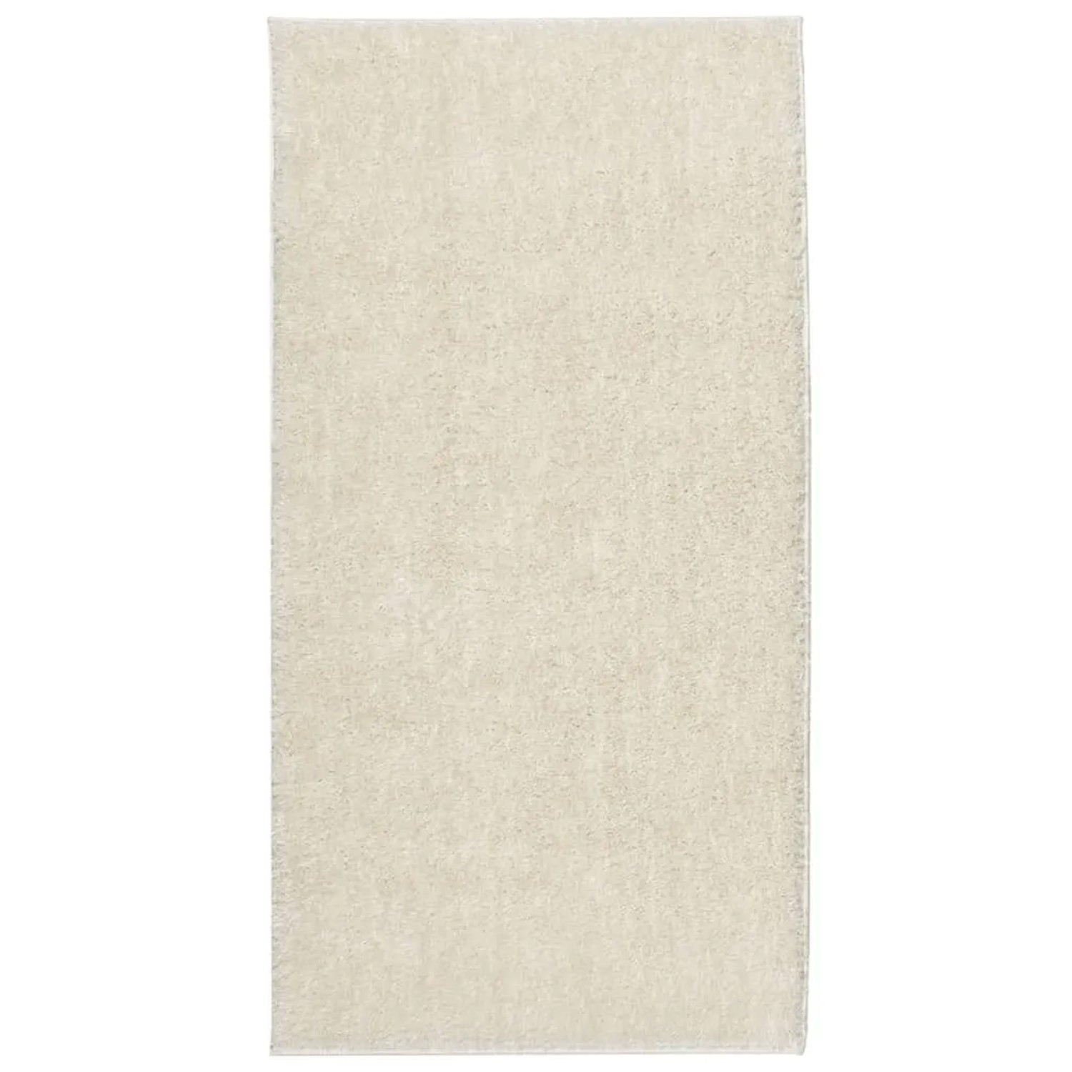 vidaXL Teppich ISTAN Hochflor Glänzend Creme 100x200 cm 375663 günstig online kaufen