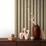 AS-Creation 3D-Panel Pop up Tapete Beige-Braun mit Holzoptik und 3D-Effekt.