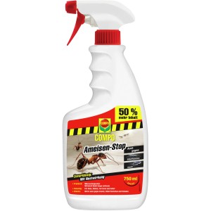 Compo Ameisen-Stop Spray 750ml zur Ameisenbekämpfung im Haus und Garten.