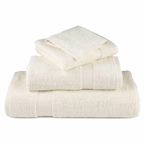 vidaXL Premium-Handtücher SOLUND 4 Stk Cremeweiß 50x100 cm 600 g/m² 137474