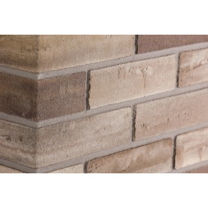 Elabrick Eckverblender Limburg 7,1 cm x 11,5 cm/24 cm Braun 2 m¹