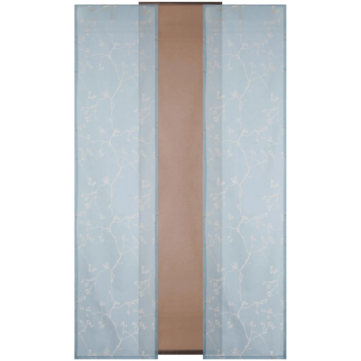 Bestlivings Tenda A Pannello 'Elena' – 3 Parti, Trasparente, 60x260 Cm – Poliestere, Lavabile, Per Finestre O Divisorio