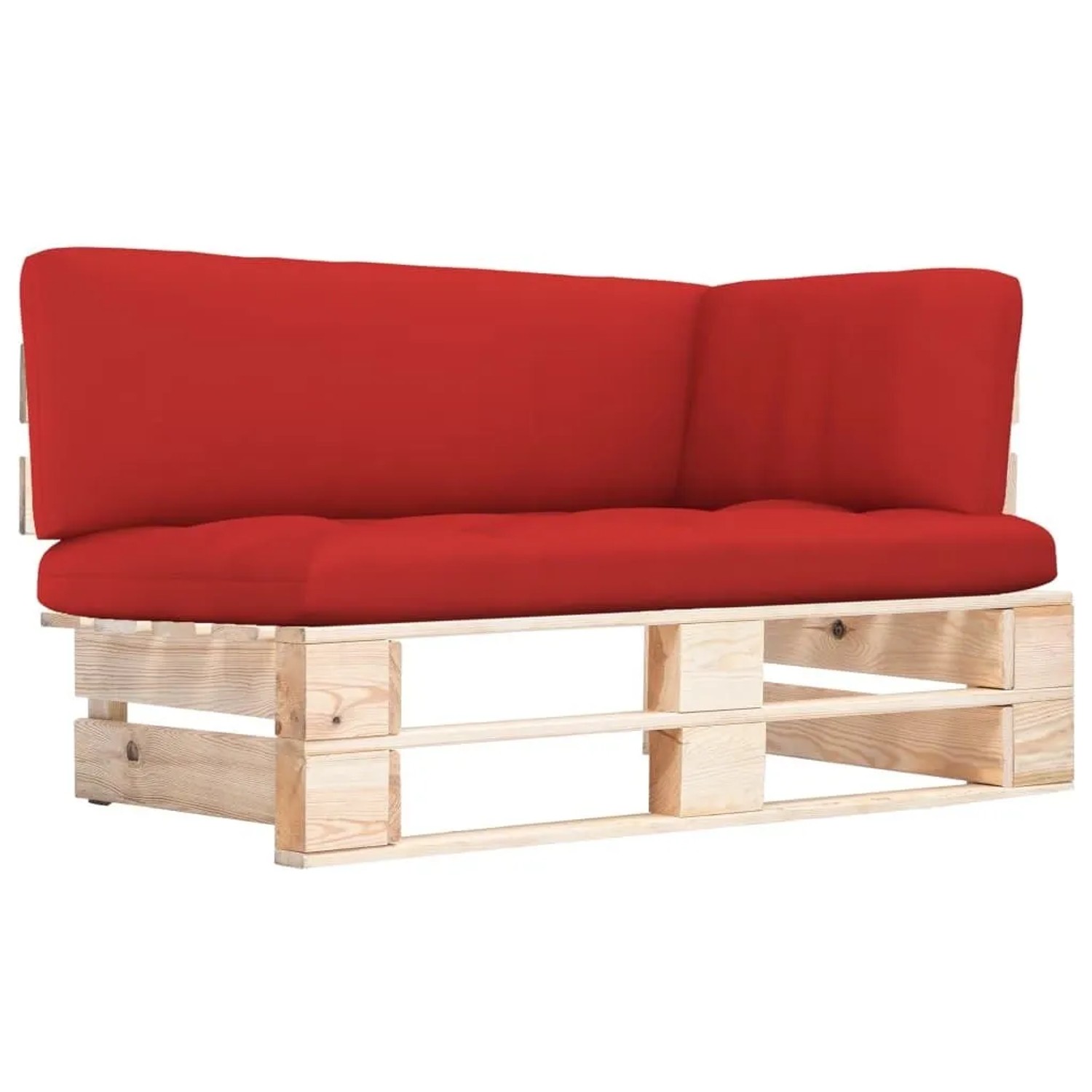 vidaXL Outdoor-Ecksofa Paletten Kiefernholz Imprägniert 3066607