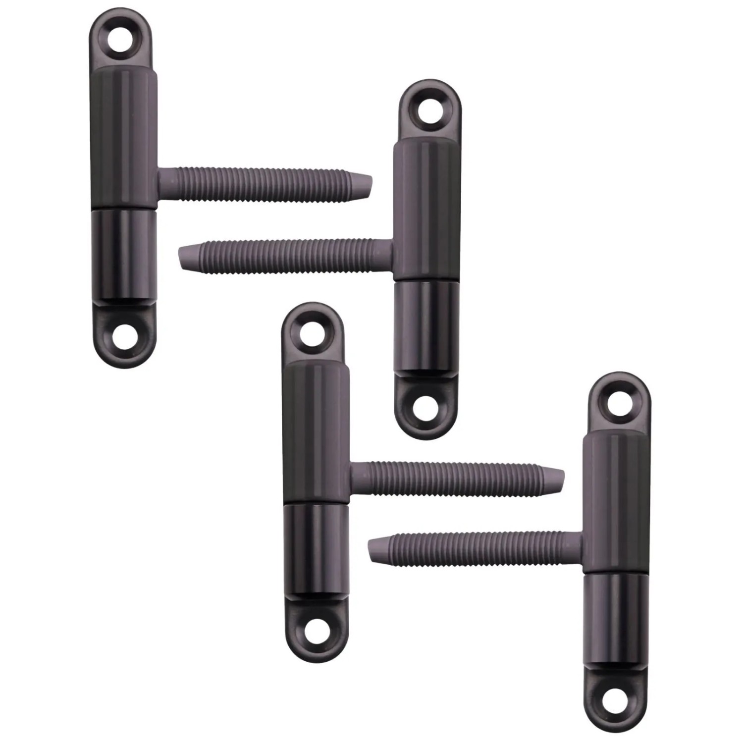 SOTECH 4 Stück Türband Einbohrband 15 x 83 mm mit Zapfen M8 x 50 mm Schwarz
