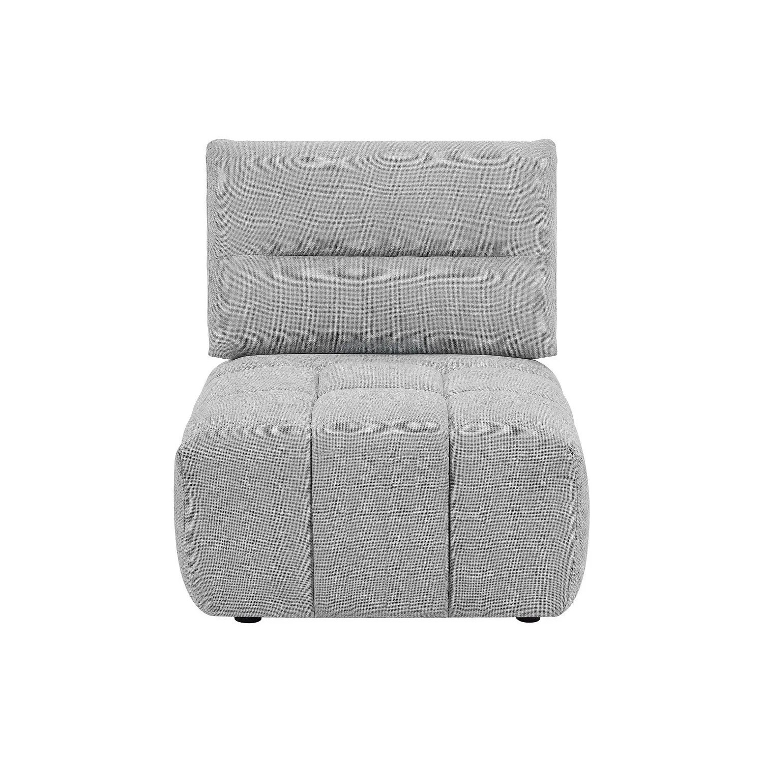 Vente-unique Sessel Mit Gerader Rückenlehne Apoliu Hellgrau 86 cm