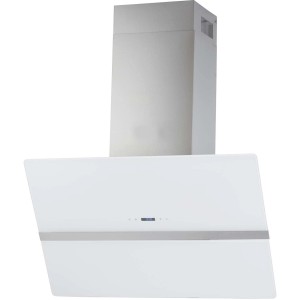 Weiße Wolkenstein Dunstabzugshaube W S4-90A++WTZ mit LED-Beleuchtung.