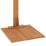 vidaXL Gartendusche aus Teakholz, 75x75x210 cm, mit Ablage. Ideal für die erfrischende Dusche im Garten.